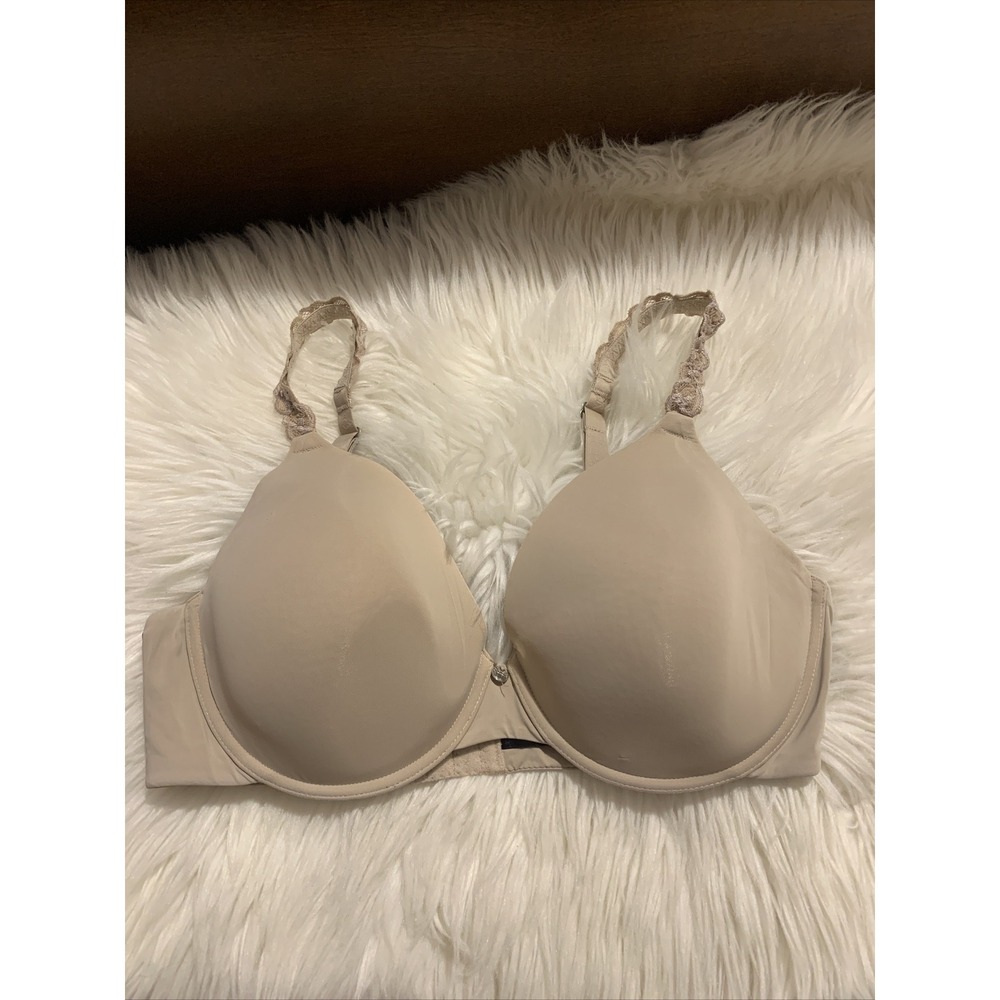 Natori Lightly Lined Beige T Shirt Bra 36D